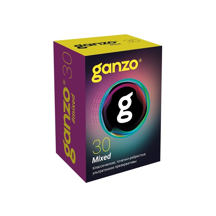 Набор презервативов Ganzo Mixed